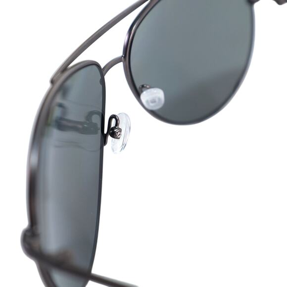 Nike CHANCE Aviator Polarized Mens Sunglasses - Satin Gunmetal / Grey - NWT - Picture 9 of 11